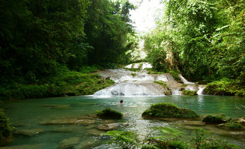 Reach falls op Jamaica